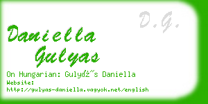 daniella gulyas business card